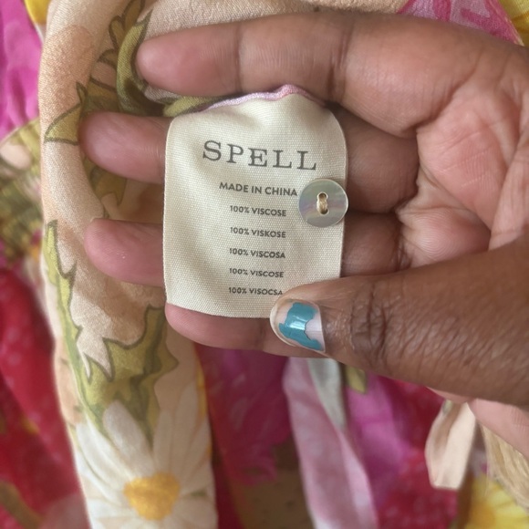 Spell NWOT Joshua Tree Romper Sz Small - Picture 6 of 6